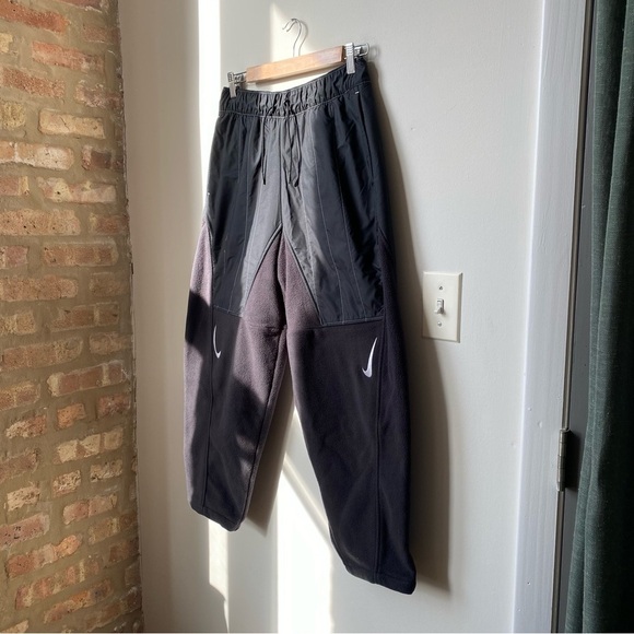 Nike Women’s Pinstripe Black Thermal Joggers – Size Small very warm and soft - Picture 3 of 15